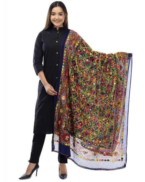 Embroidered Dupatta Price in India