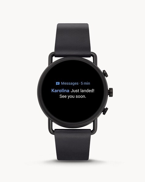 Skagen falster 2 black cheap silicone