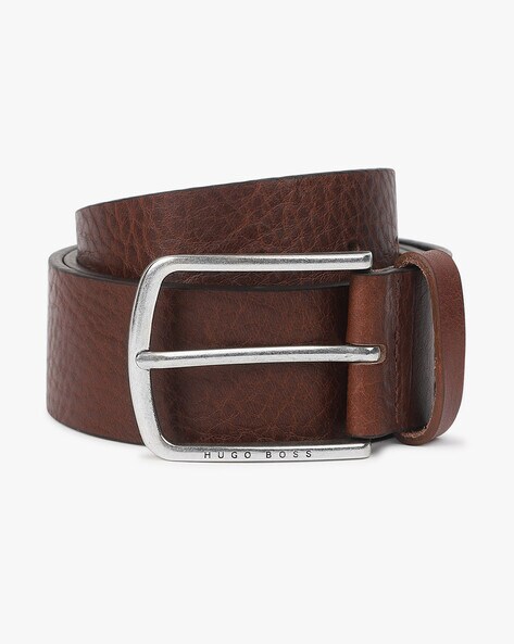 hugo boss brown belt sale