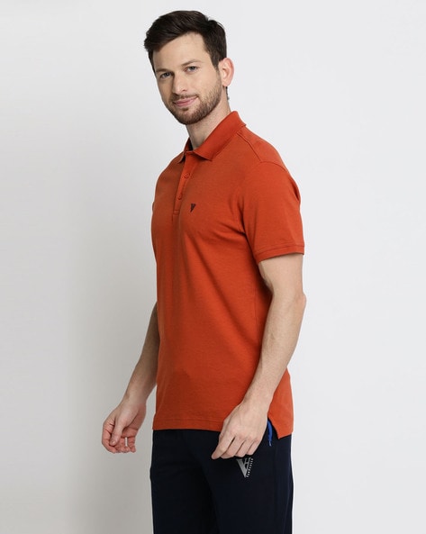 Orange polo cheap