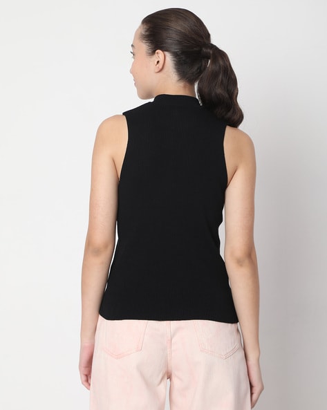 Buy Black Tops for Women by Vero Moda Online