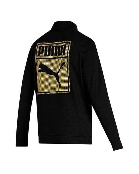 Black and gold puma orders sweatshirt