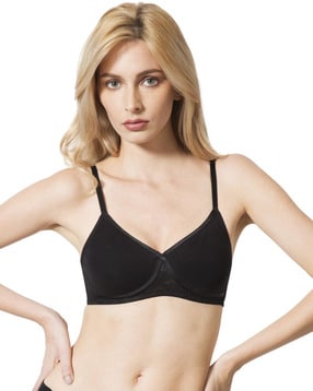 Buy Van Heusen Women Bra - Cotton Elastane - Wireless, Padded, Anti Slip  Strap, All Day Comfort at