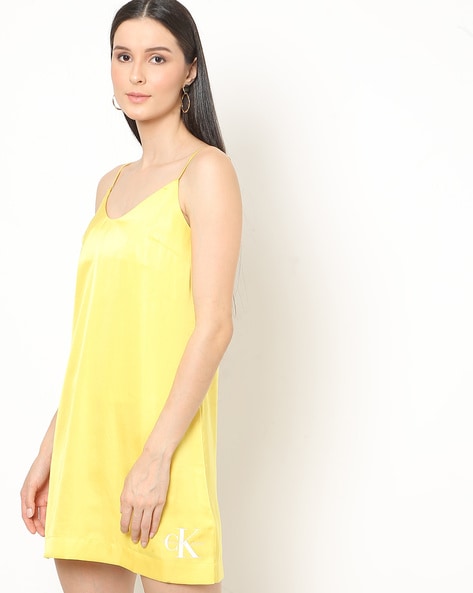 Buy Yellow Dresses for Women by Calvin Klein Jeans Online 