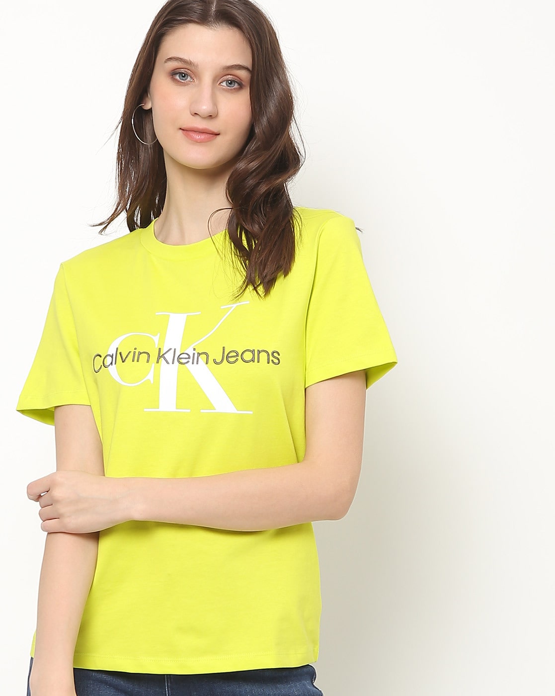 Buy Green Tshirts for Women by Calvin Klein Jeans Online 
