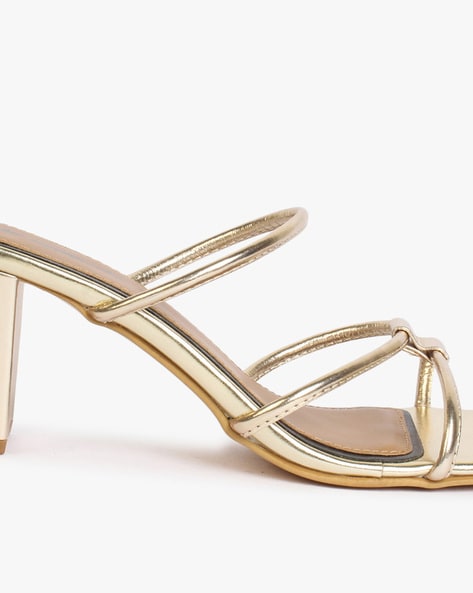 Gold slip clearance on heels