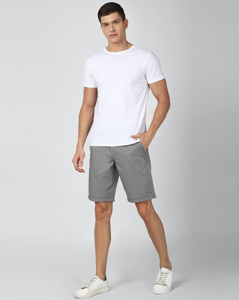 Buy Grey Shorts & 3/4ths for Men by VAN HEUSEN Online