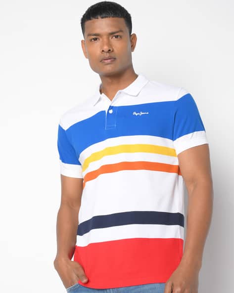 Pepe Jeans Simba Striper Polo T-shirt