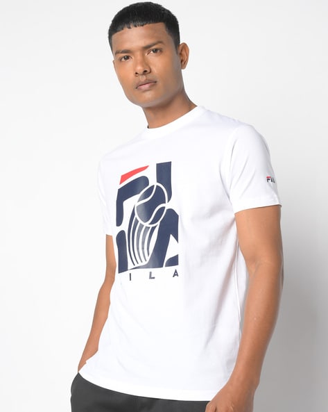 Buy White Tshirts for Men by FILA Online