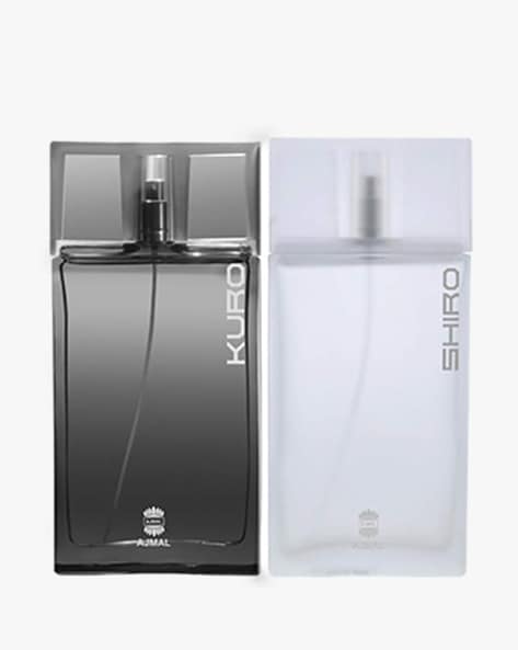 Kuro Edp Aromatic Spicy Perfume For Men & Shiro Edp Citrus Spicy Perfume For Men + 2 Parfum Testers