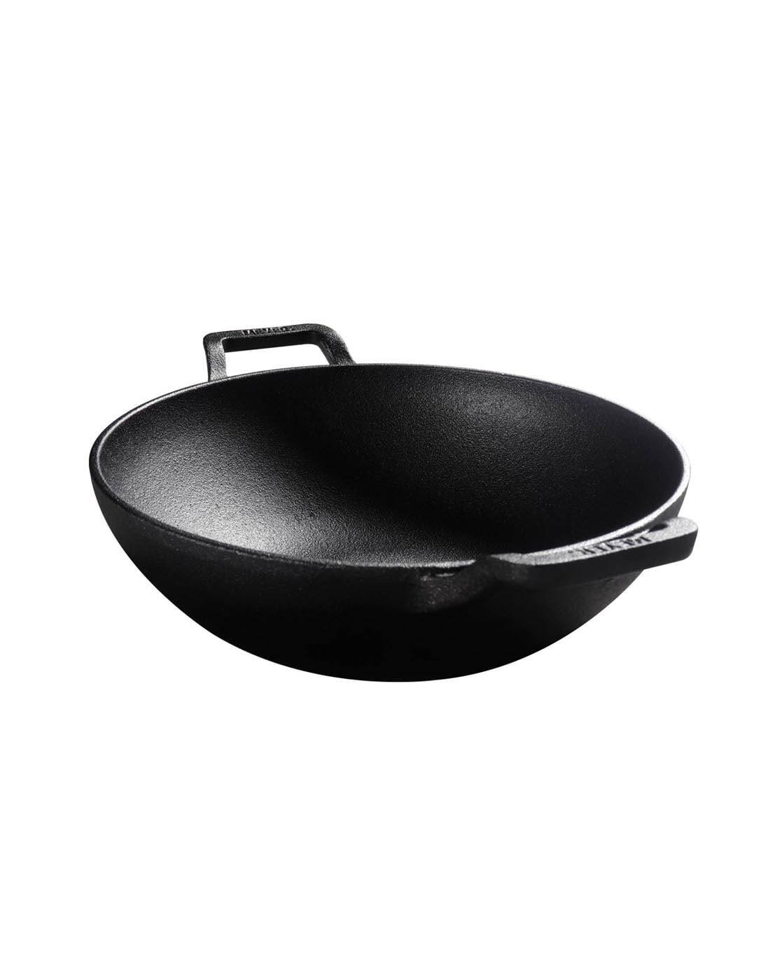meyer cast iron kadai 30cm