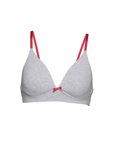 Cotton Padded Full Cup Non-Wired T-Shirt Bra