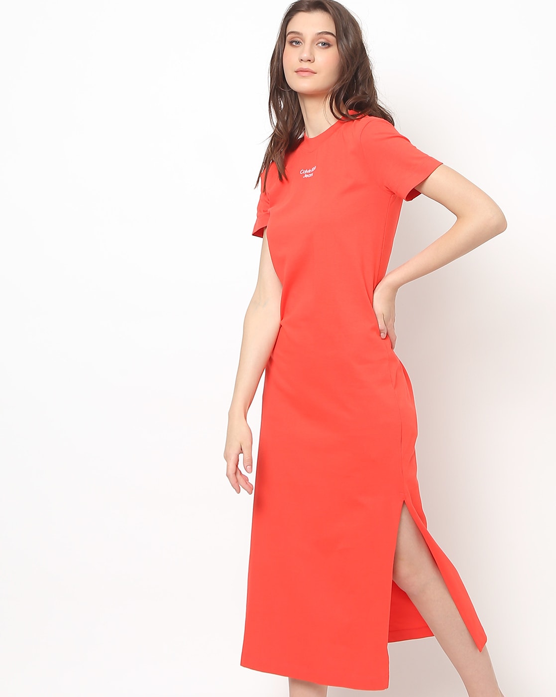 Buy Red Dresses for Women by Calvin Klein Jeans Online 