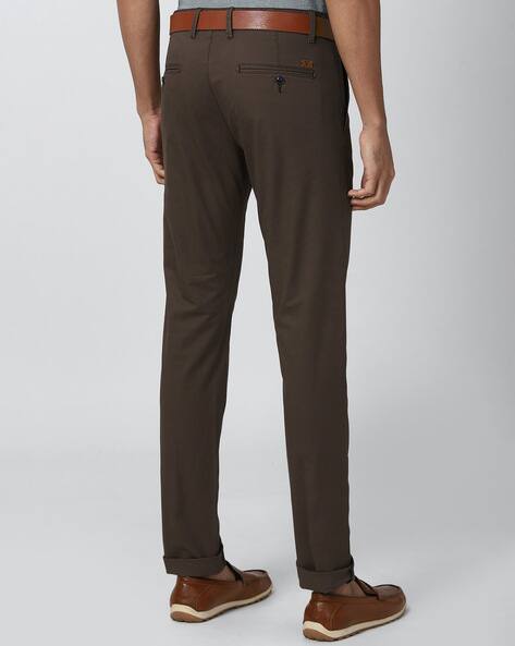 Buy Brown Trousers \u0026 Pants for Men by 