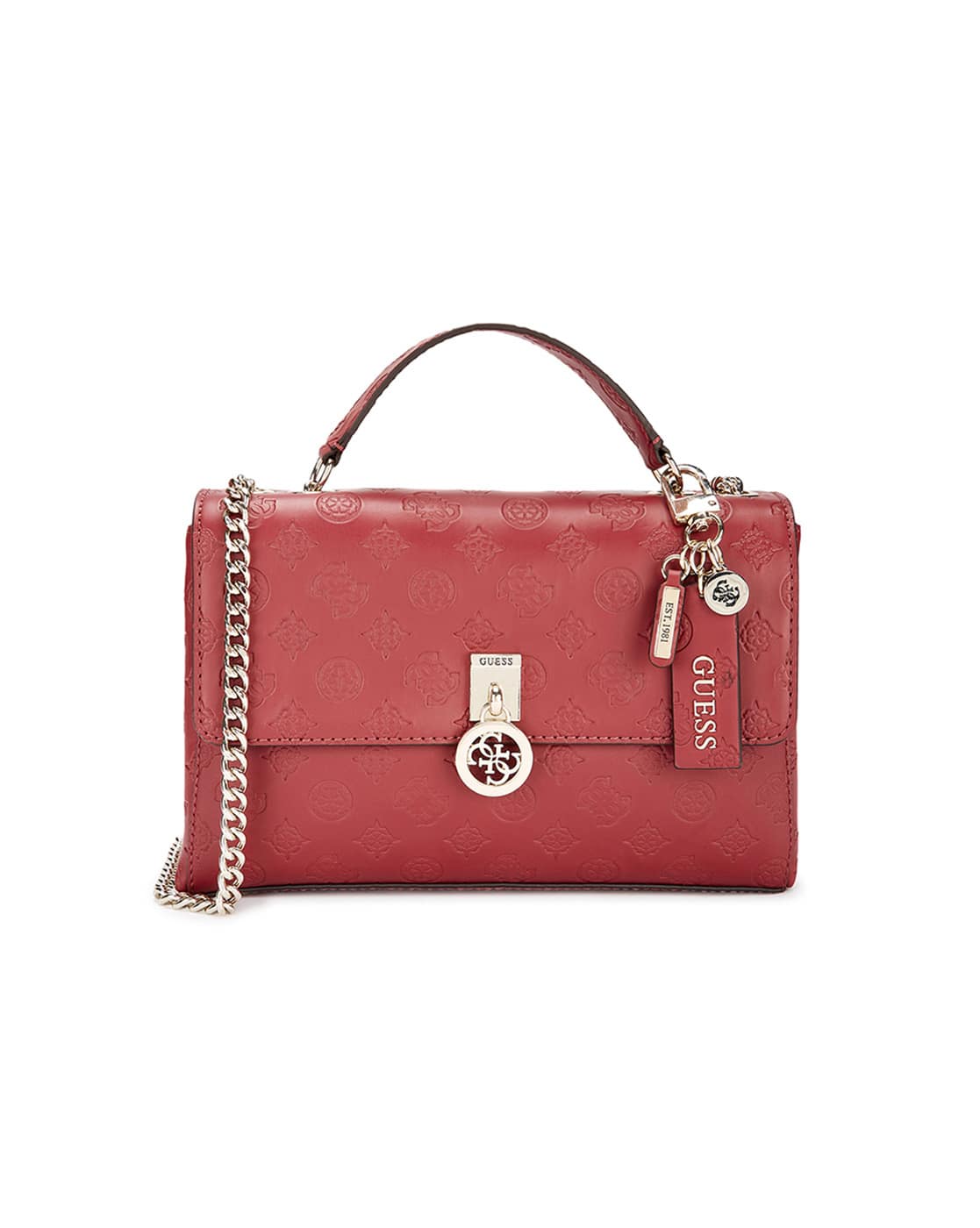 Share more than 86 guess sling bag red in.duhocakina