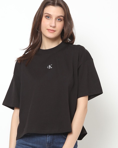 Buy Black Tshirts for Women by Calvin Klein Jeans Online 