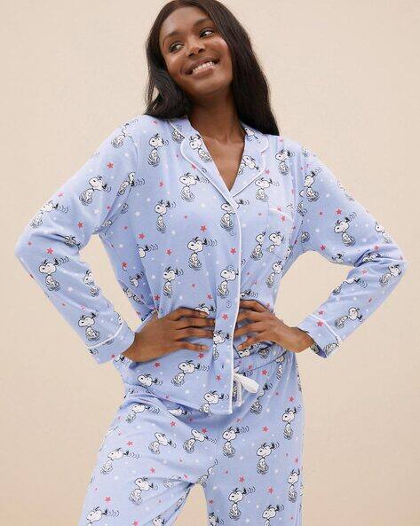 Buy Blue Night\u0026LoungeWearSets for Women 