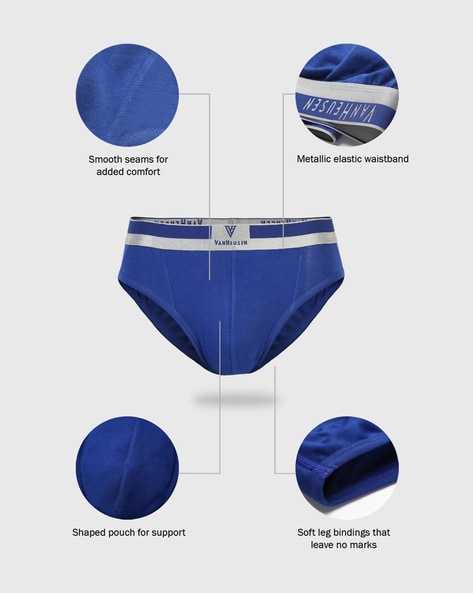 Buy Blue Briefs for Men by VAN HEUSEN Online