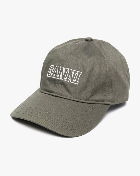 Buy Ganni Gann women caps & ha black charcoal os | black  display picture 1