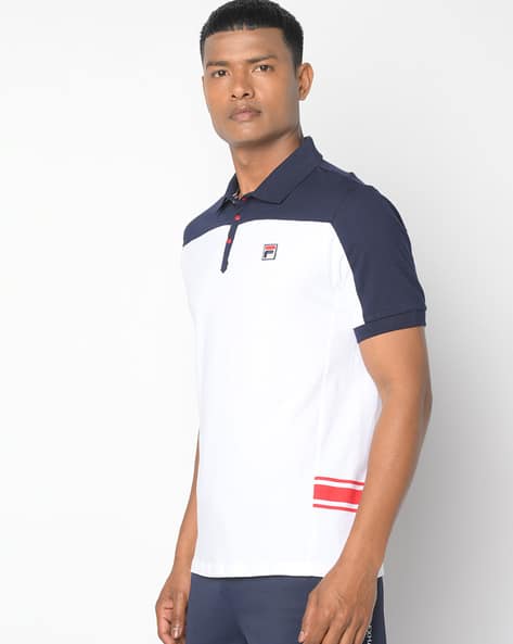 Navy Blue Tshirts for Men by FILA 