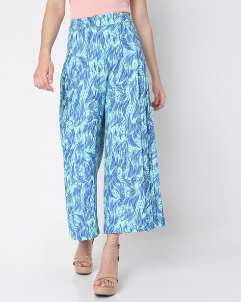 Buy Blue Trousers & Pants for Women by Vero Moda Online