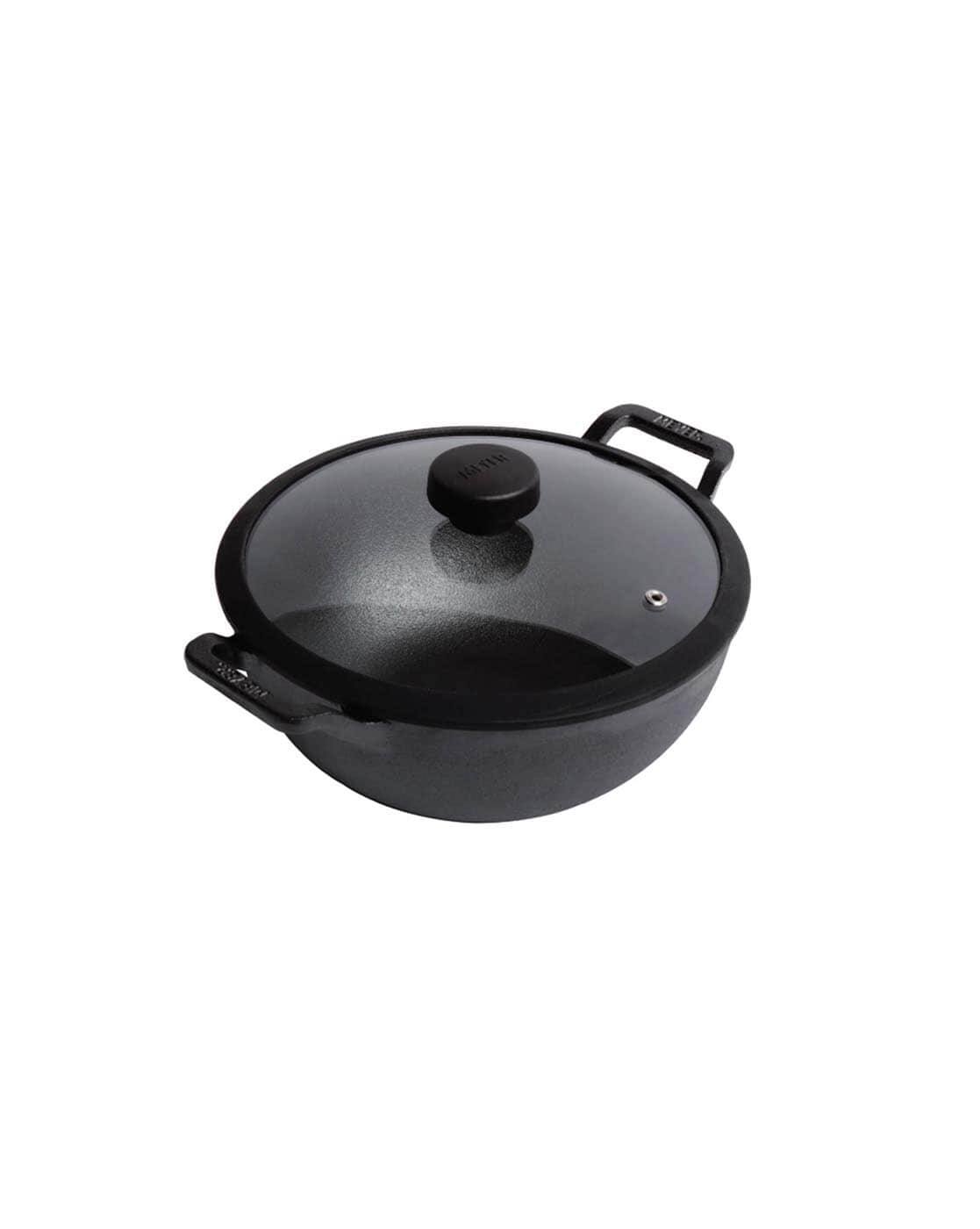 meyer cast iron kadai 30cm