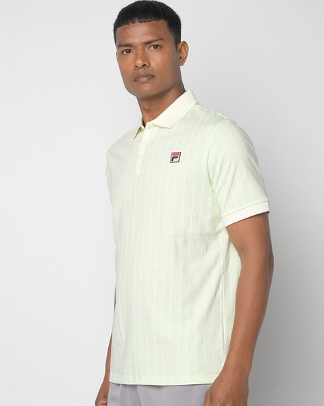 Lime green hot sale fila shirt