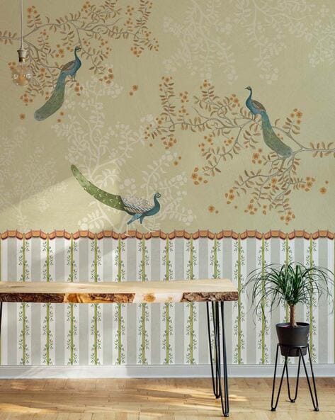 Chic Linen Weave Textured Premium Wallpaper- Trendy Walls Collection -  WallMantra