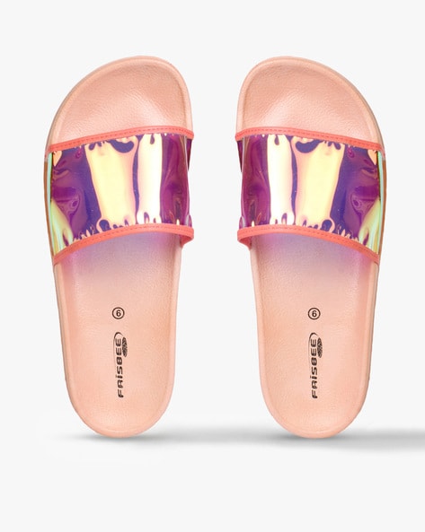 Pink best sale holographic slides