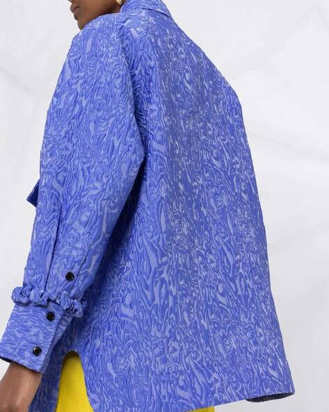 3D Jacquard Oversized Shirt