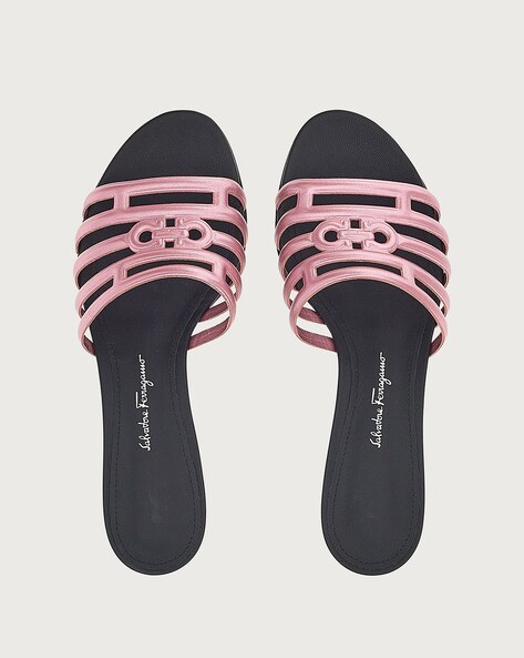 Ferragamo clearance slides pink