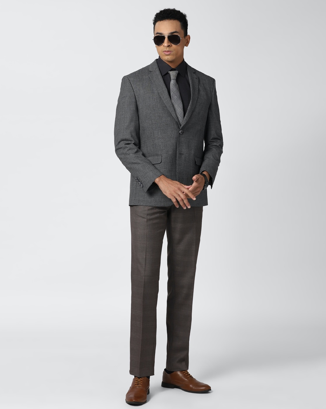 van heusen woolen blazer