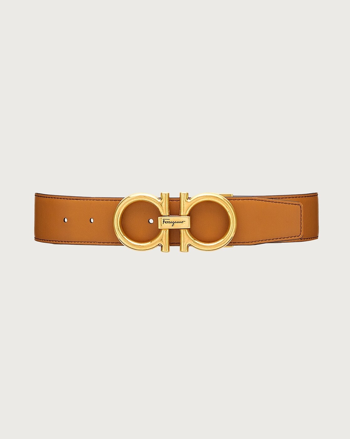 Salvatore Ferragamo Reversible Gancini Belt Brown 40 - A&V Pawn