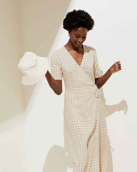Buy Cream Dresses for Women by Marks 