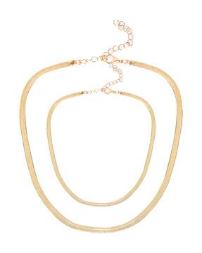 Buy Gold-Toned FashionJewellerySets for 