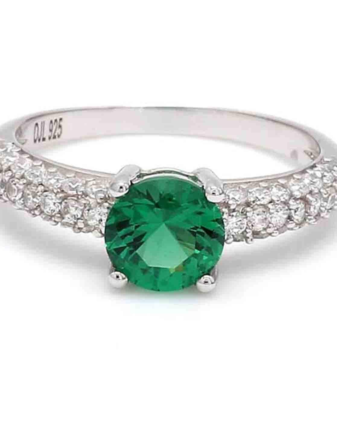 The Faena Gemstone Ring in Jade Green – Outhouse Jewellery
