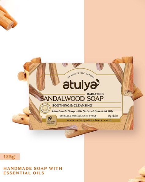 Sandal Wood Soap 100 g – Organicos India Store