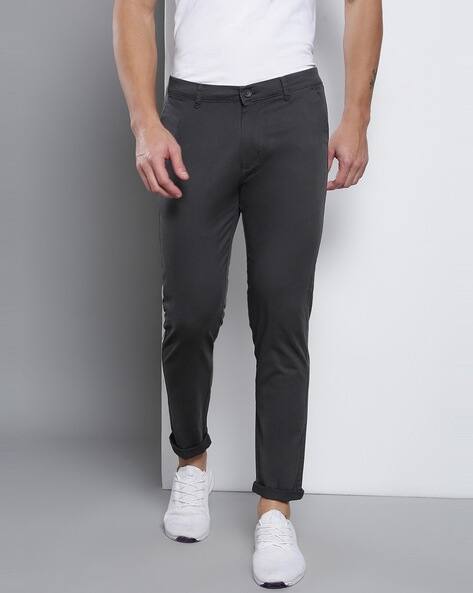 Buy Grey Trousers \u0026 Pants for Men by 