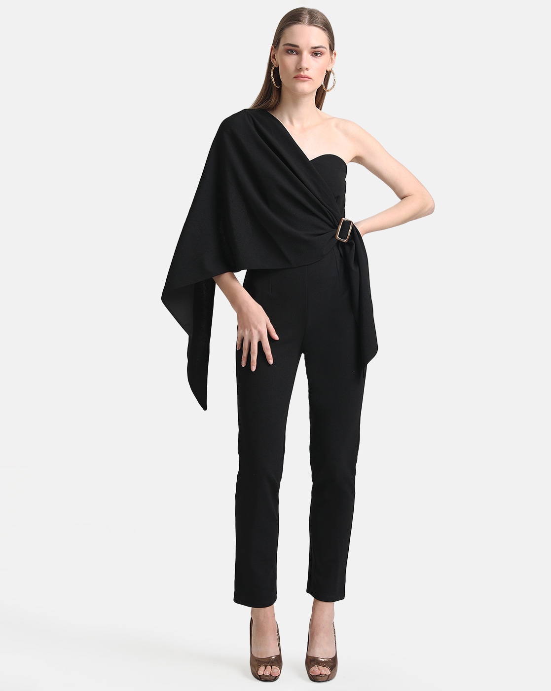 Buy Black Jumpsuits &Playsuits for Women by Kazo Online | Ajio.com