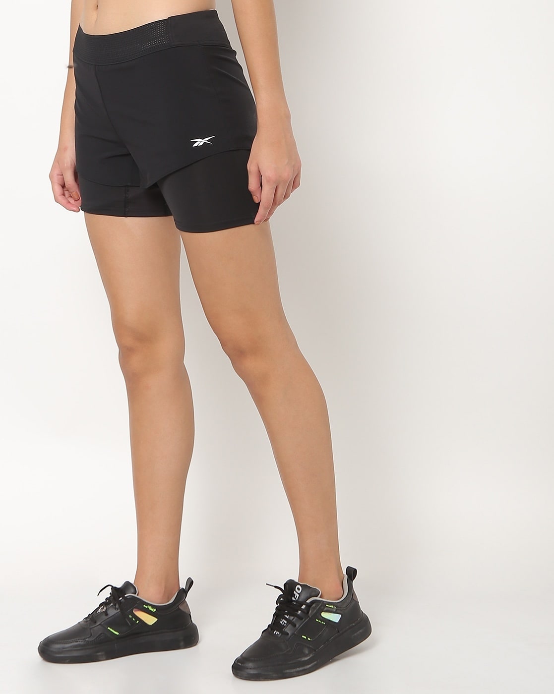 Buy Black Shorts Women by Reebok Online | Ajio.com