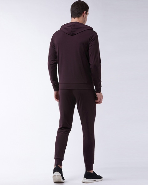 Buy Burgundy Tracksuits for Men by Solidcore Online Ajio