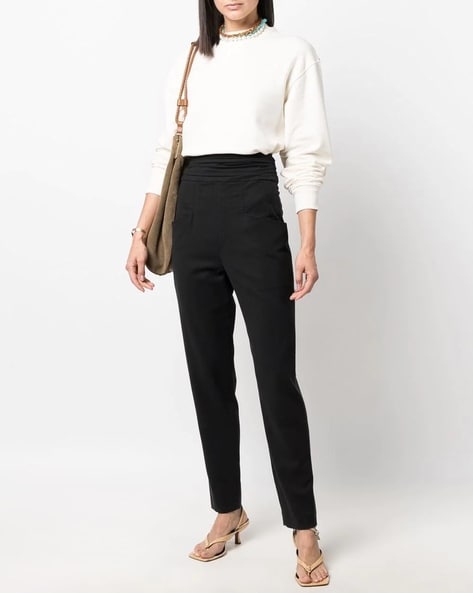 Isabel Marant Etoile Size 1 Beige Brown Micro Corduroy Skinny Pants Trousers  | eBay