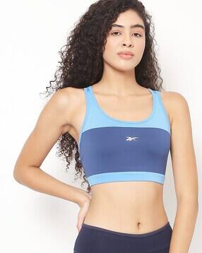 reebok Colourblock Seamless Sports Bra-picture-15