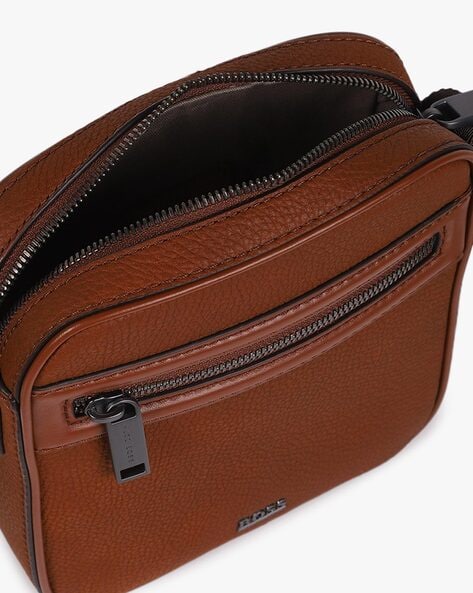 Prada - Men's Cross Bag Messenger - Brown - Leather