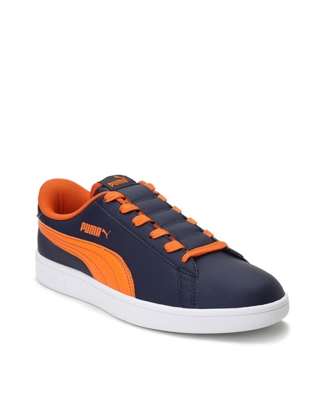 Puma shoes blue and on sale orange