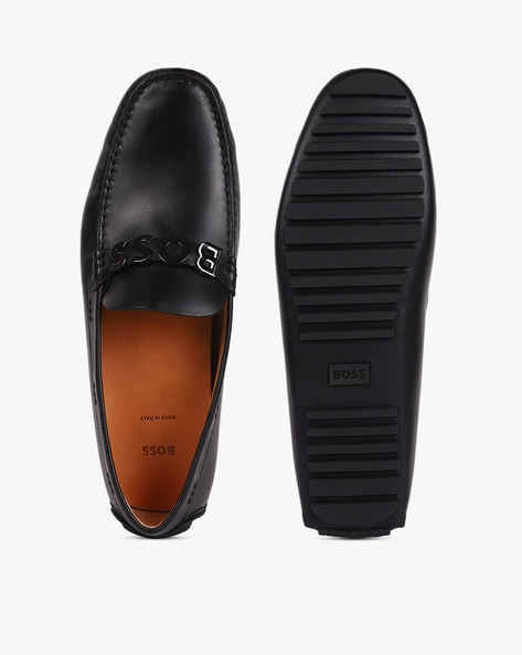 Hugo boss mens driving 2025 shoes