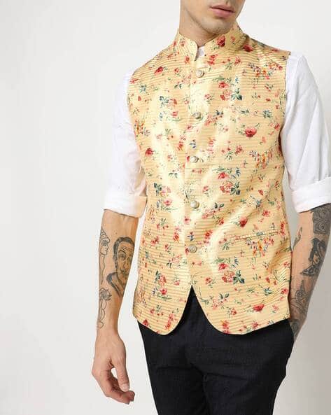 Buy Pastel Pink Blazers Waistcoats for Men by The Indian Garage