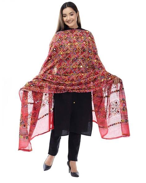 Embroidered Dupatta Price in India