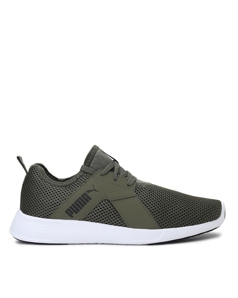 Puma green shoes on sale zip