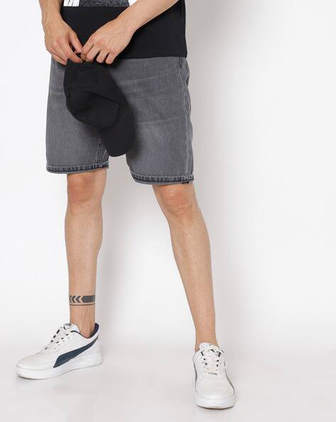 Buy Black Shorts 3/4ths for Men by Calvin Klein Jeans Online